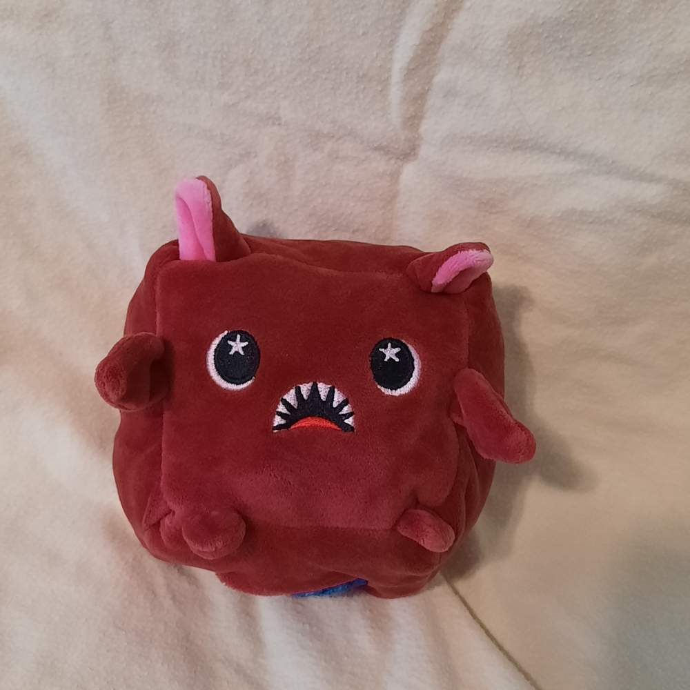 Moosh-Moosh Blue and Red Plush Toy